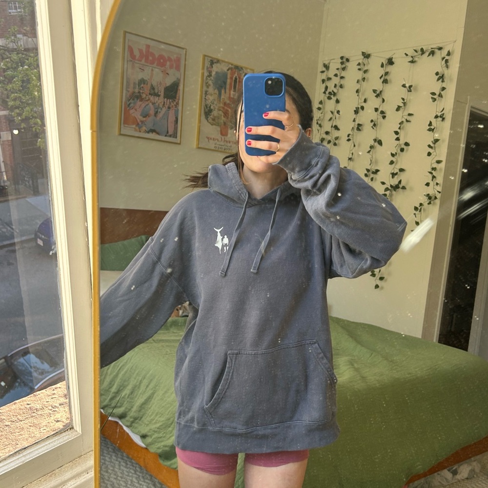 White Marlie hoodie